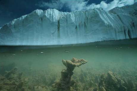 Ice - Melting Glacier