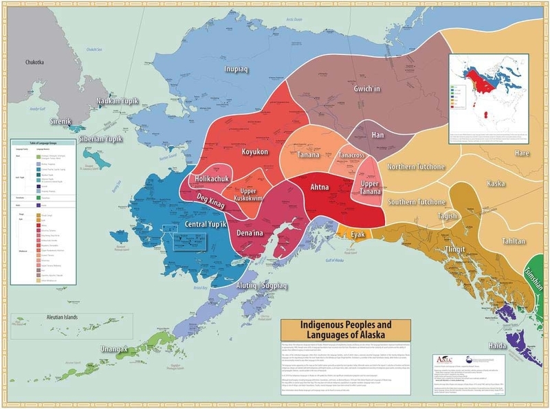 Alaska Native Language Map